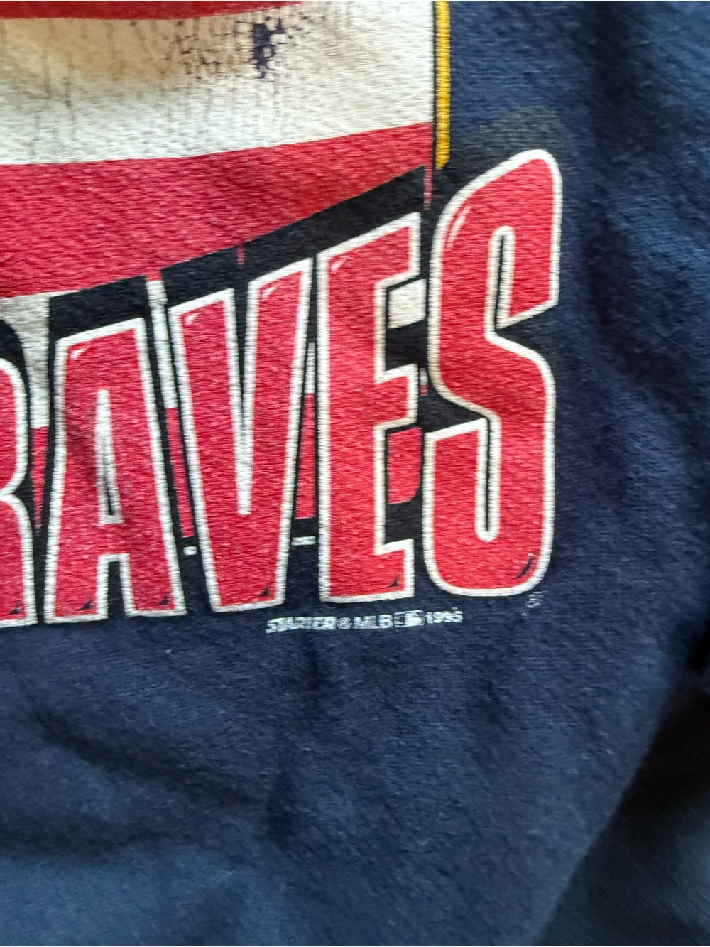 Vintage 1995 Atlanta Braves Crewneck - Picture 4 of 5